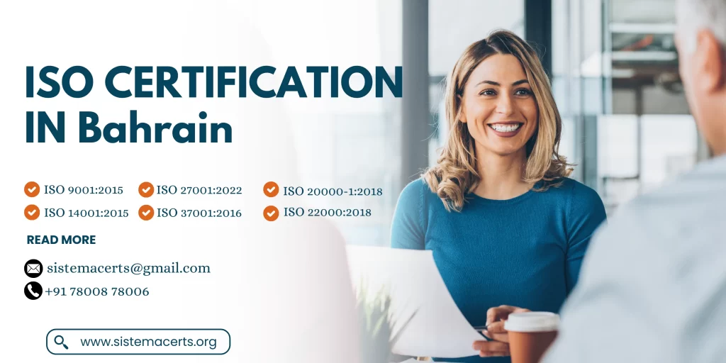 ISO certification in Bahrain