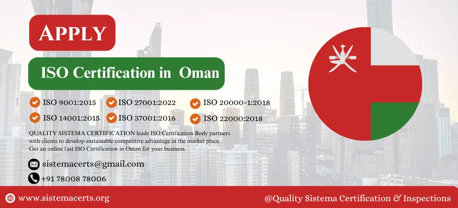 ISO certification in Oman