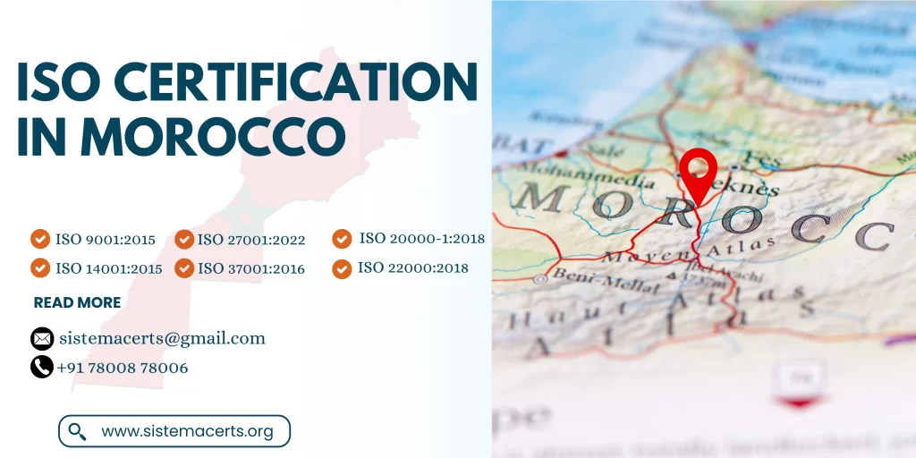 ISO CERTIFICATION IN MOROCCO