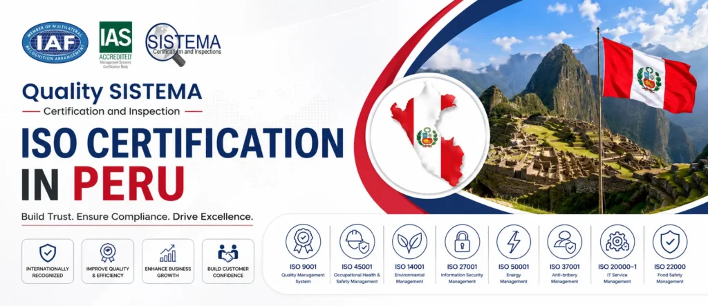 iso certification in peru