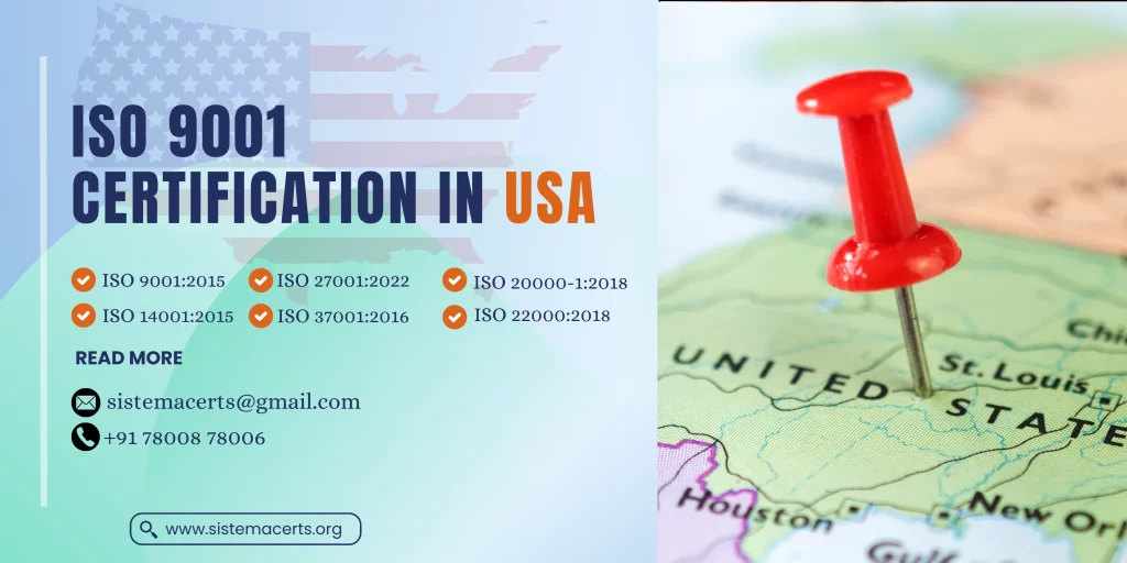 ISO 9001 Certifiction in USA