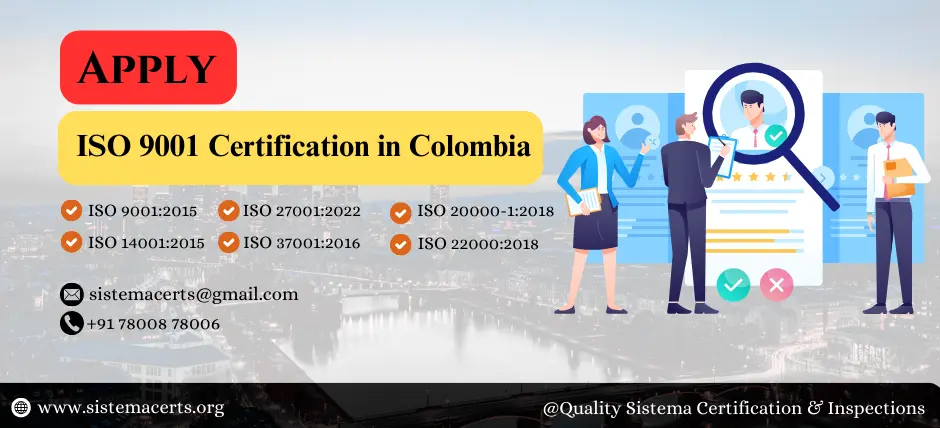 iso 9001 certification in colombia