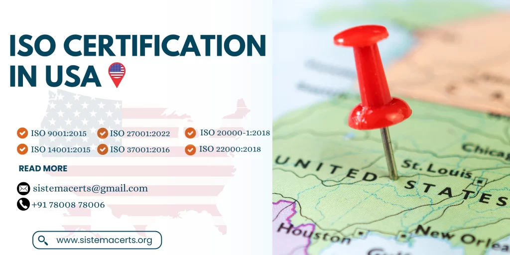 ISO Certification in USA