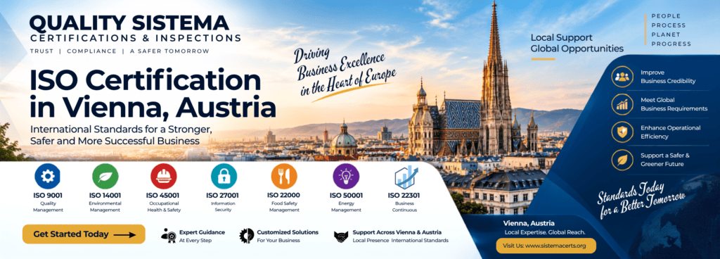 ISO Certification Services in Vienna